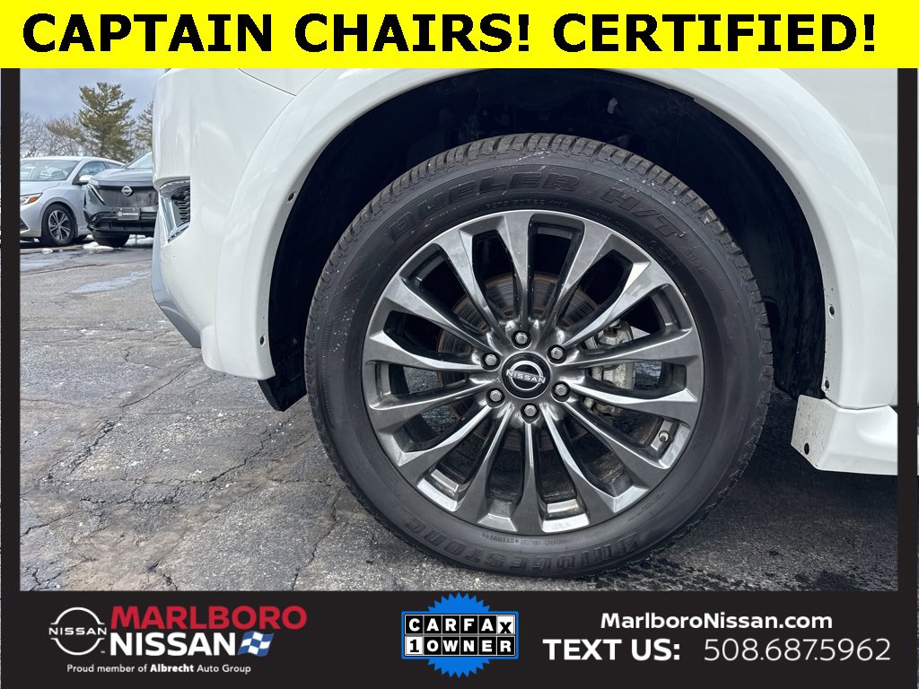Certified 2024 Nissan Armada Platinum w/ Captain's Chairs Package image 11
