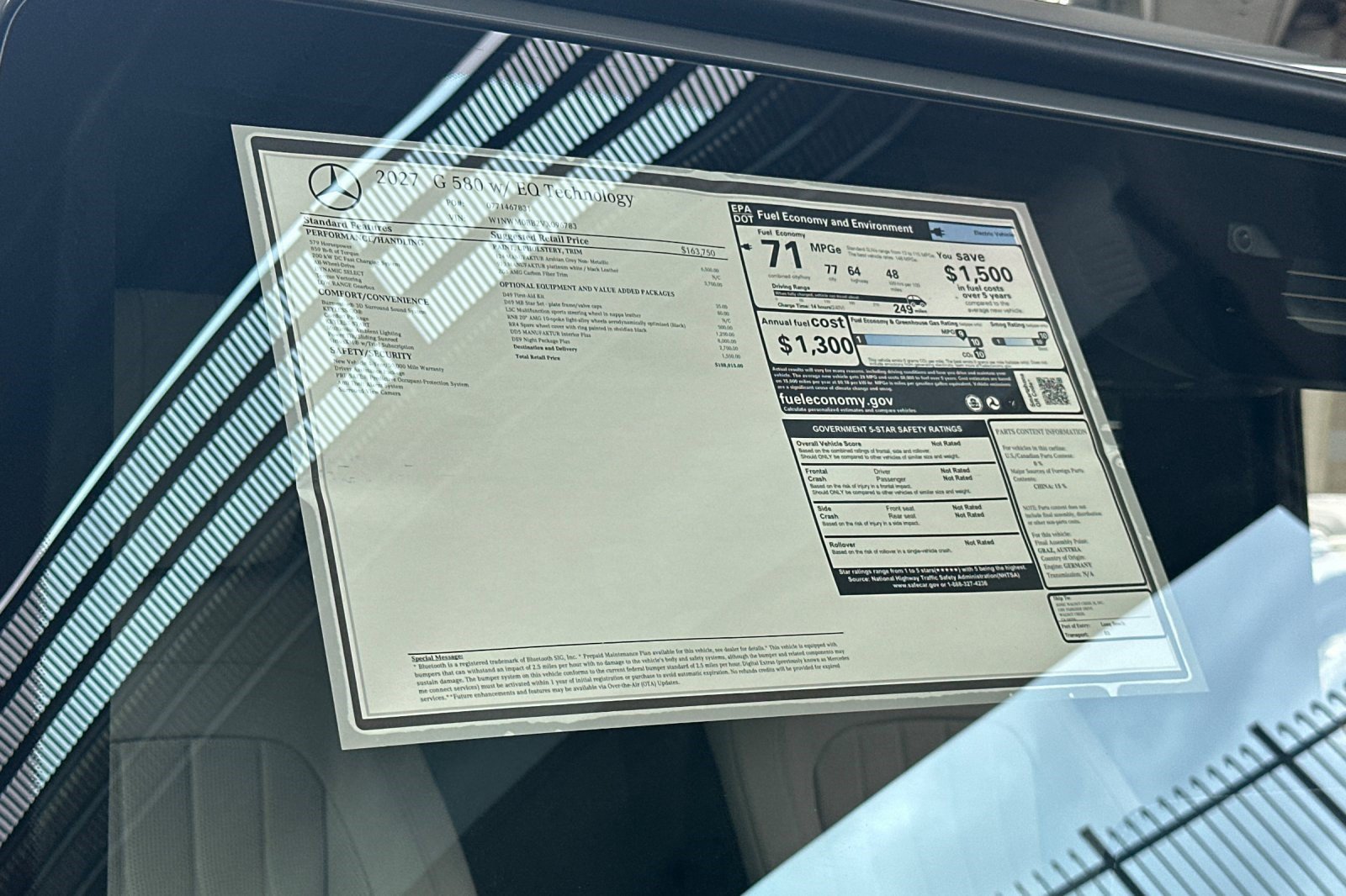 New 2027 Mercedes-Benz G 580 e image 30