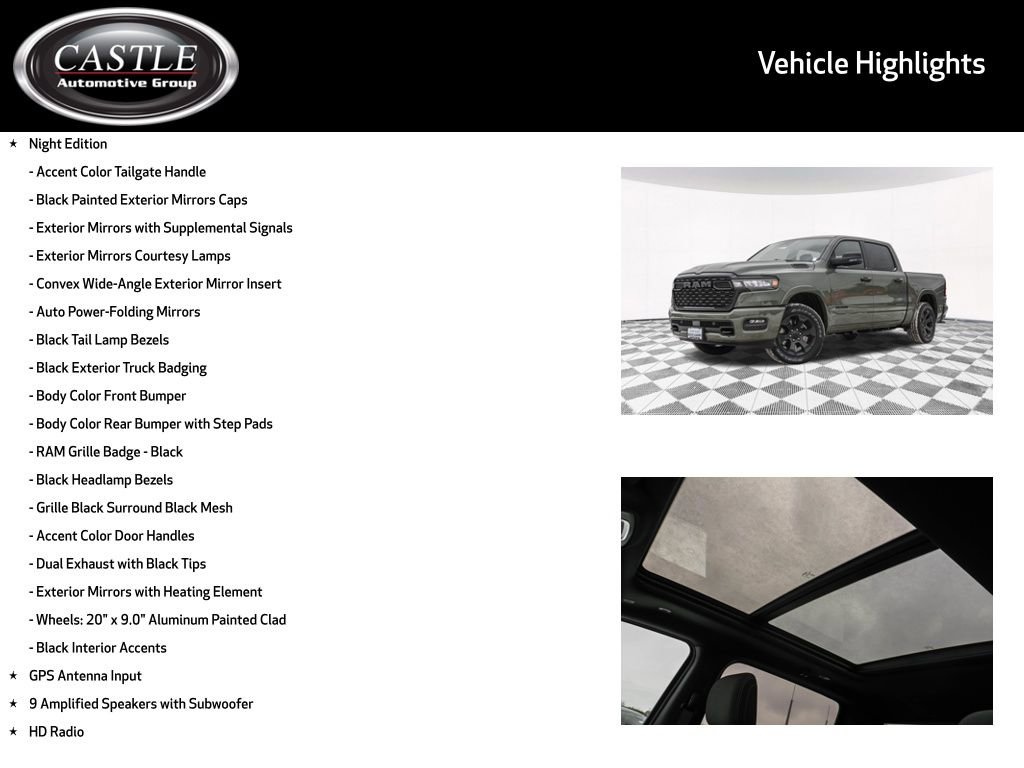 New 2026 RAM 1500 4x4 Crew Cab image 14