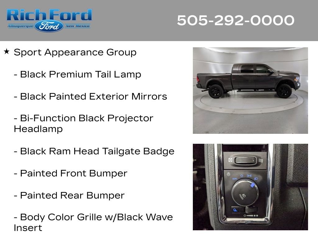 Used 2016 RAM 2500 Laramie w/ Sport Appearance Group image 22