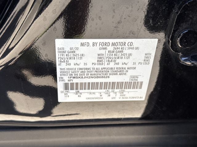 Used 2022 Ford Explorer Timberline AWD/4WD image 35