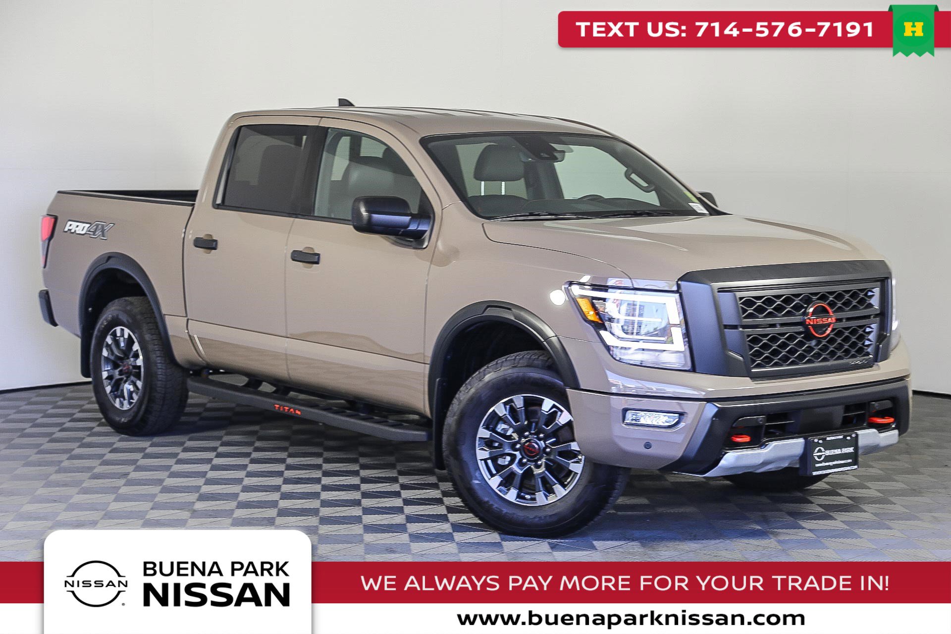 Certified 2024 Nissan Titan PRO-4X w/ Pro-4x Utility Package
