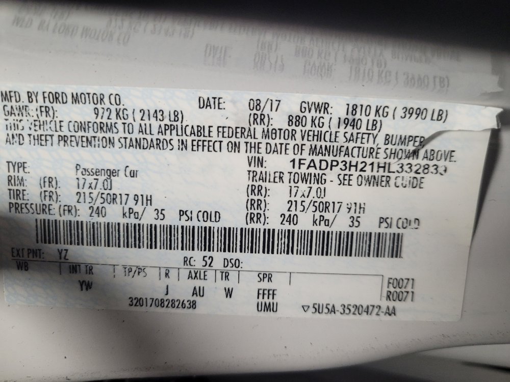 Used 2017 Ford Focus SEL FWD image 33