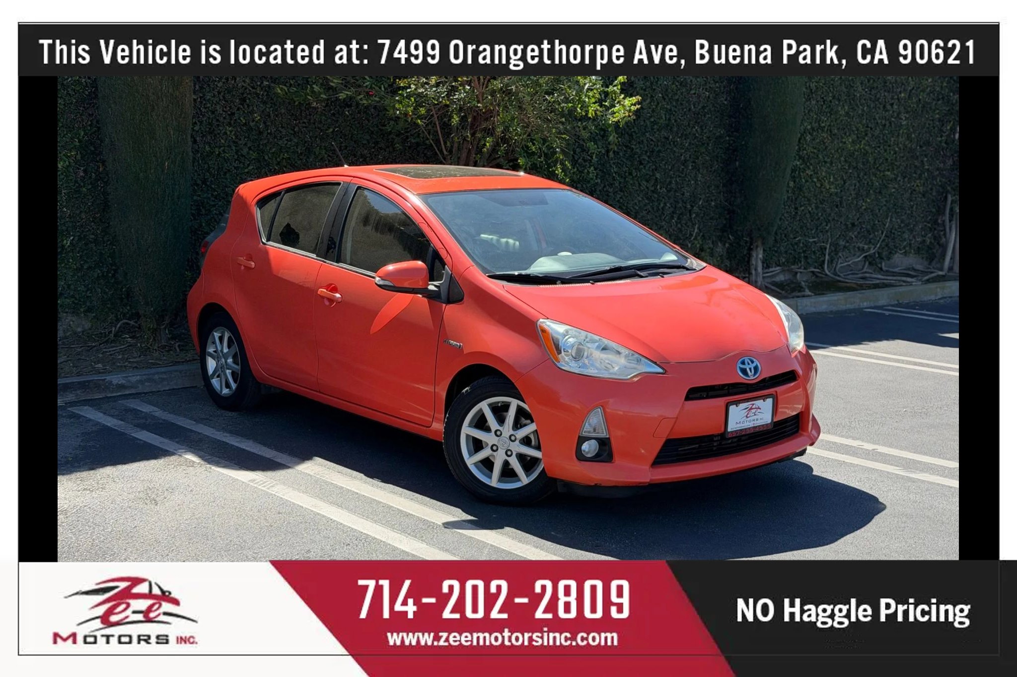 Used 2013 Toyota Prius C Four