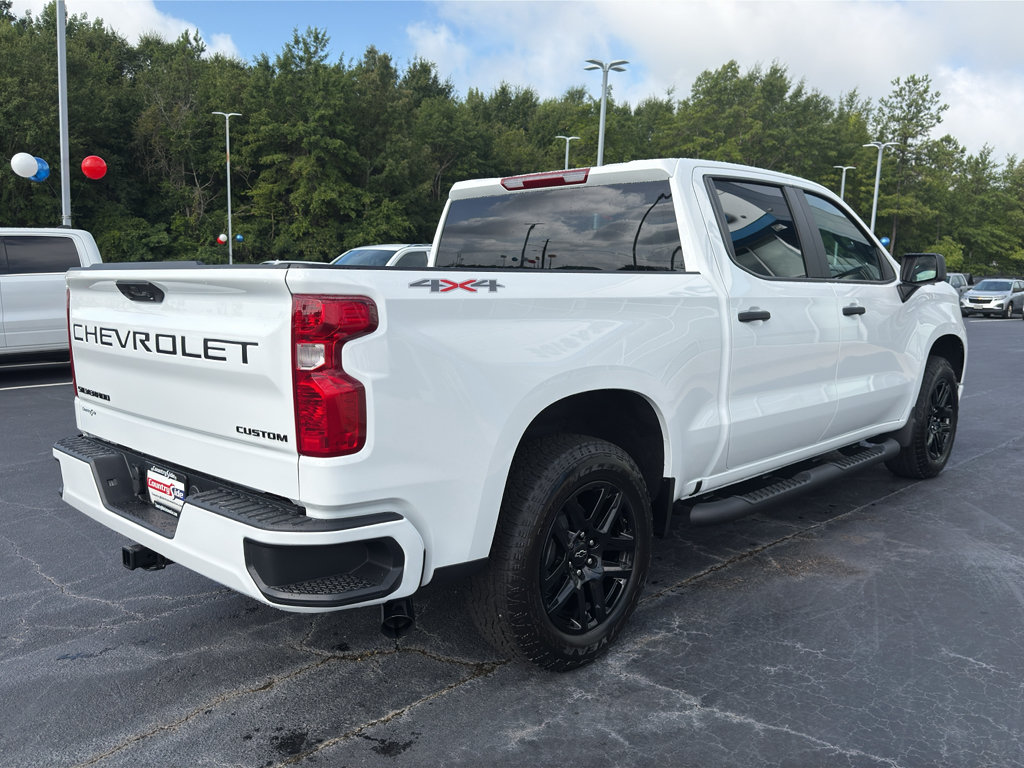 New 2026 Chevrolet Silverado 1500 Custom w/ Turbomax Blackout Package AWD/4WD image 6