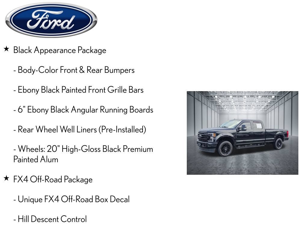 Used 2022 Ford F350 Lariat w/ Black Appearance Package AWD/4WD image 4