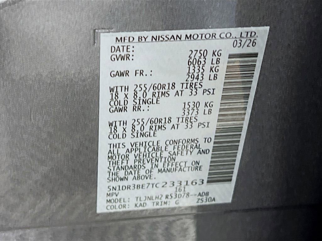 New 2026 Nissan Pathfinder SV image 27