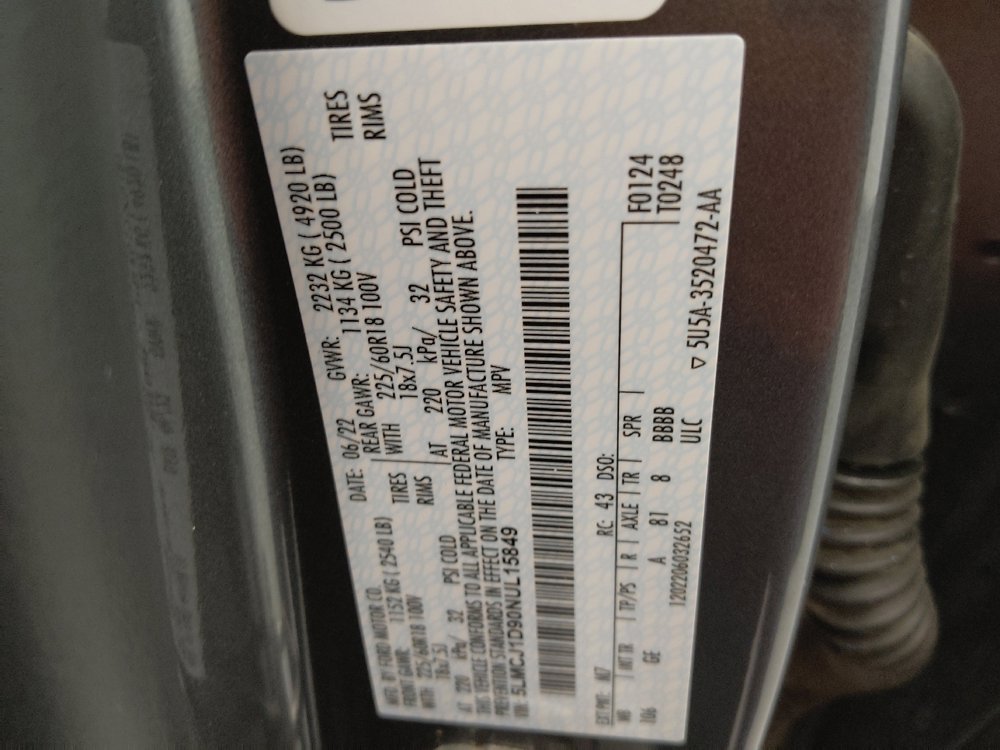 Used 2022 Lincoln Corsair AWD w/ Equipment Group 101A image 33