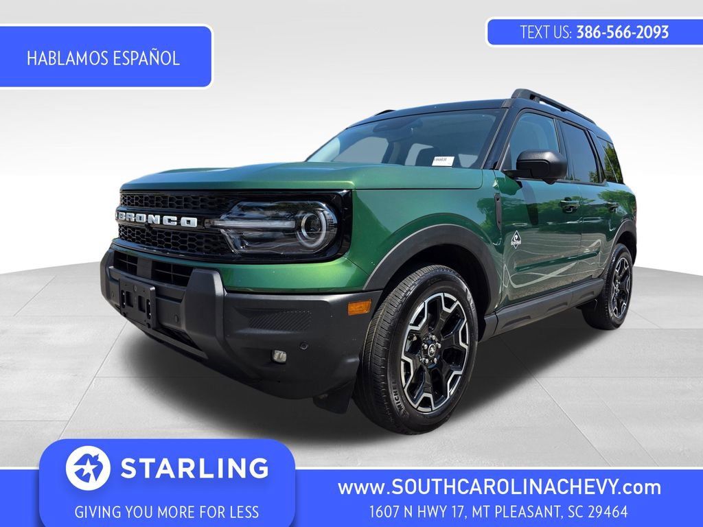 Used 2025 Ford Bronco Sport Outer Banks w/ Outer Banks Tech Package+