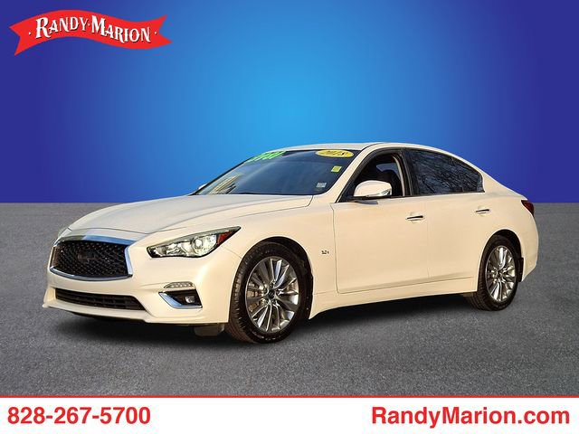 Used 2018 INFINITI Q50 Luxe w/ Essential Package (3.0T Luxe) image 1