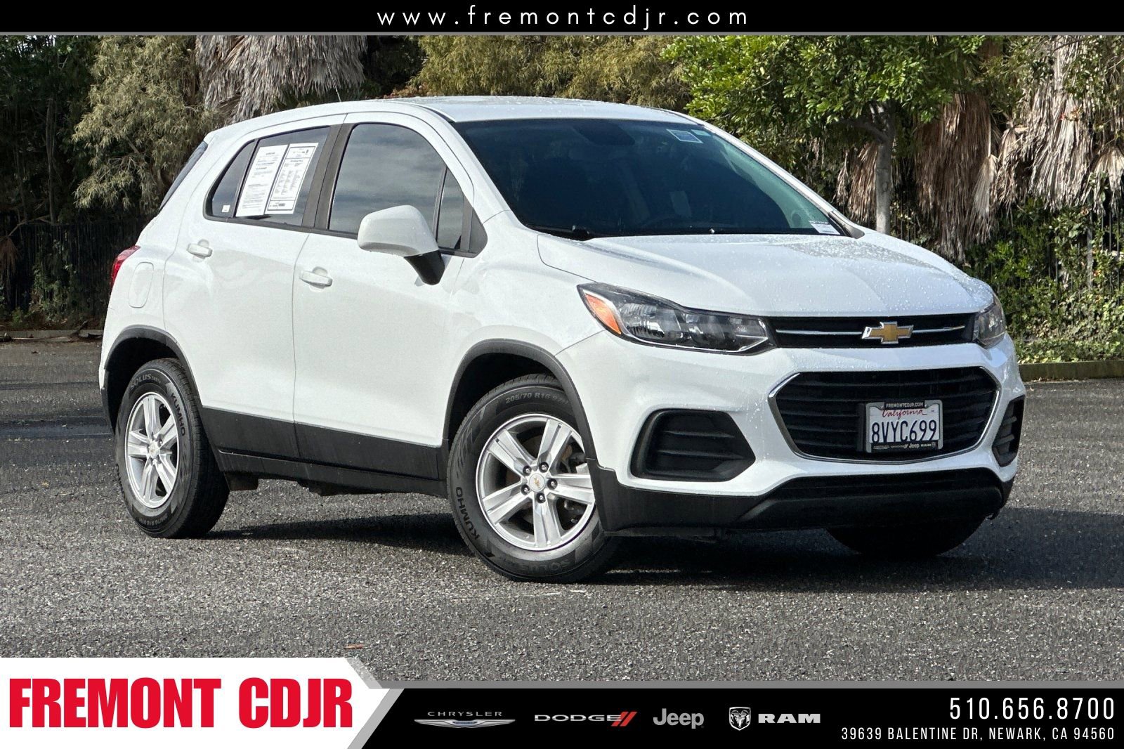 Used 2021 Chevrolet Trax LS w/ Tint and Cruise Package FWD image 1