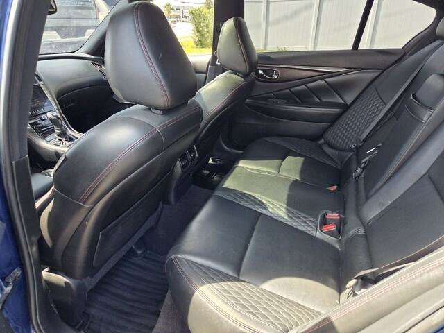 Used 2018 INFINITI Q50 Red Sport 400 w/ Sensory Package (Sport) image 13