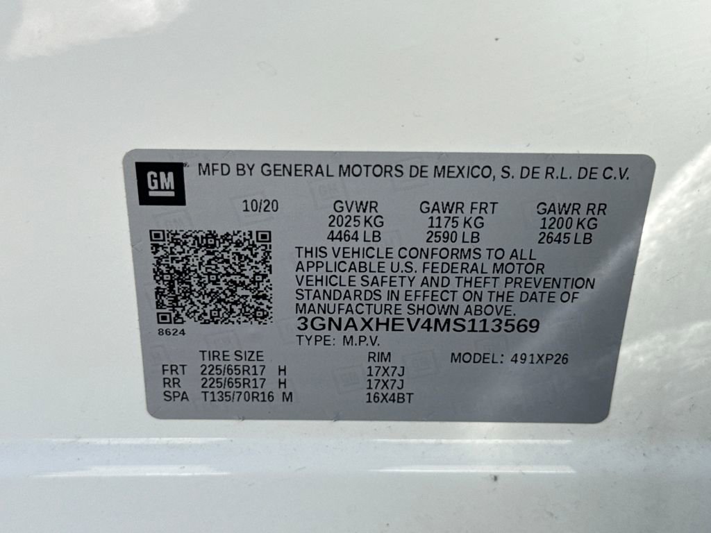 Used 2021 Chevrolet Equinox LS image 30
