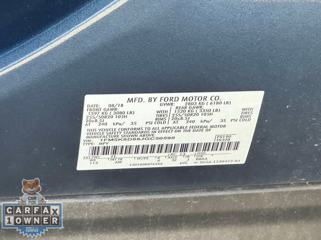 Used 2018 Ford Explorer XLT w/ Equipment Group 202A image 19