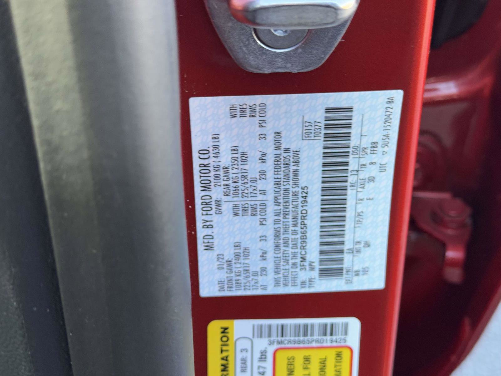 Used 2023 Ford Bronco Sport Big Bend image 17