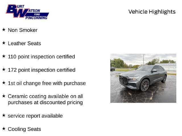 Used 2019 Audi Q8 Premium Plus w/ Premium Plus AWD/4WD image 9
