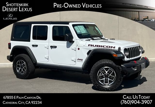 Used 2025 Jeep Wrangler Unlimited Rubicon w/ Safety Group AWD/4WD image 1
