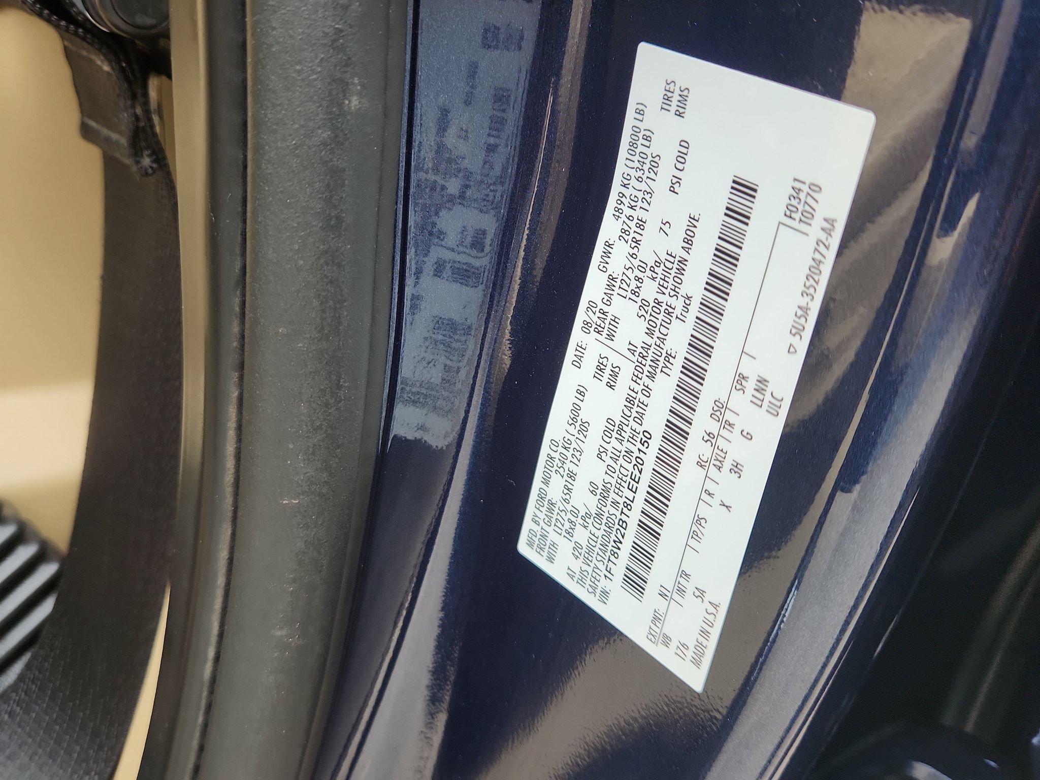 Used 2020 Ford F250 Lariat w/ Lariat Ultimate Package AWD/4WD image 19