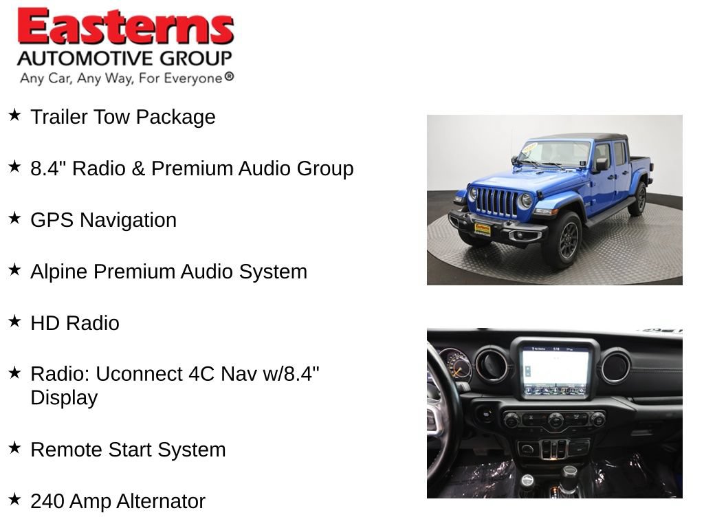 Used 2021 Jeep Gladiator Overland AWD/4WD image 12
