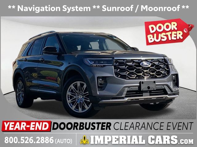 Certified 2025 Ford Explorer Platinum