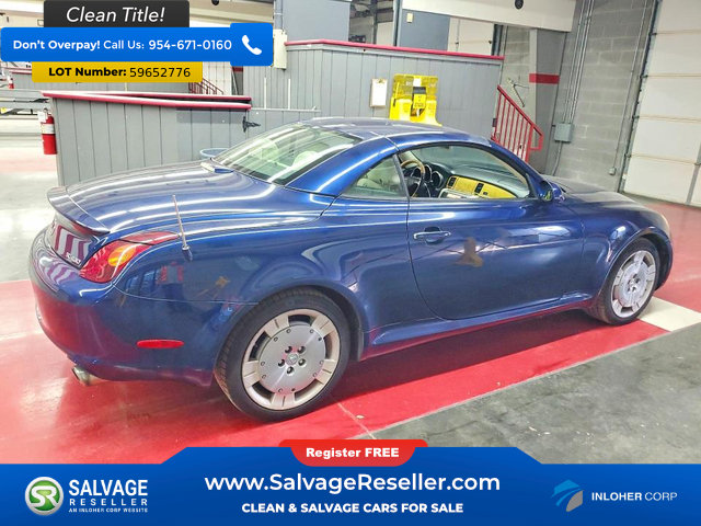 Used 2002 Lexus SC 430 Convertible RWD image 4
