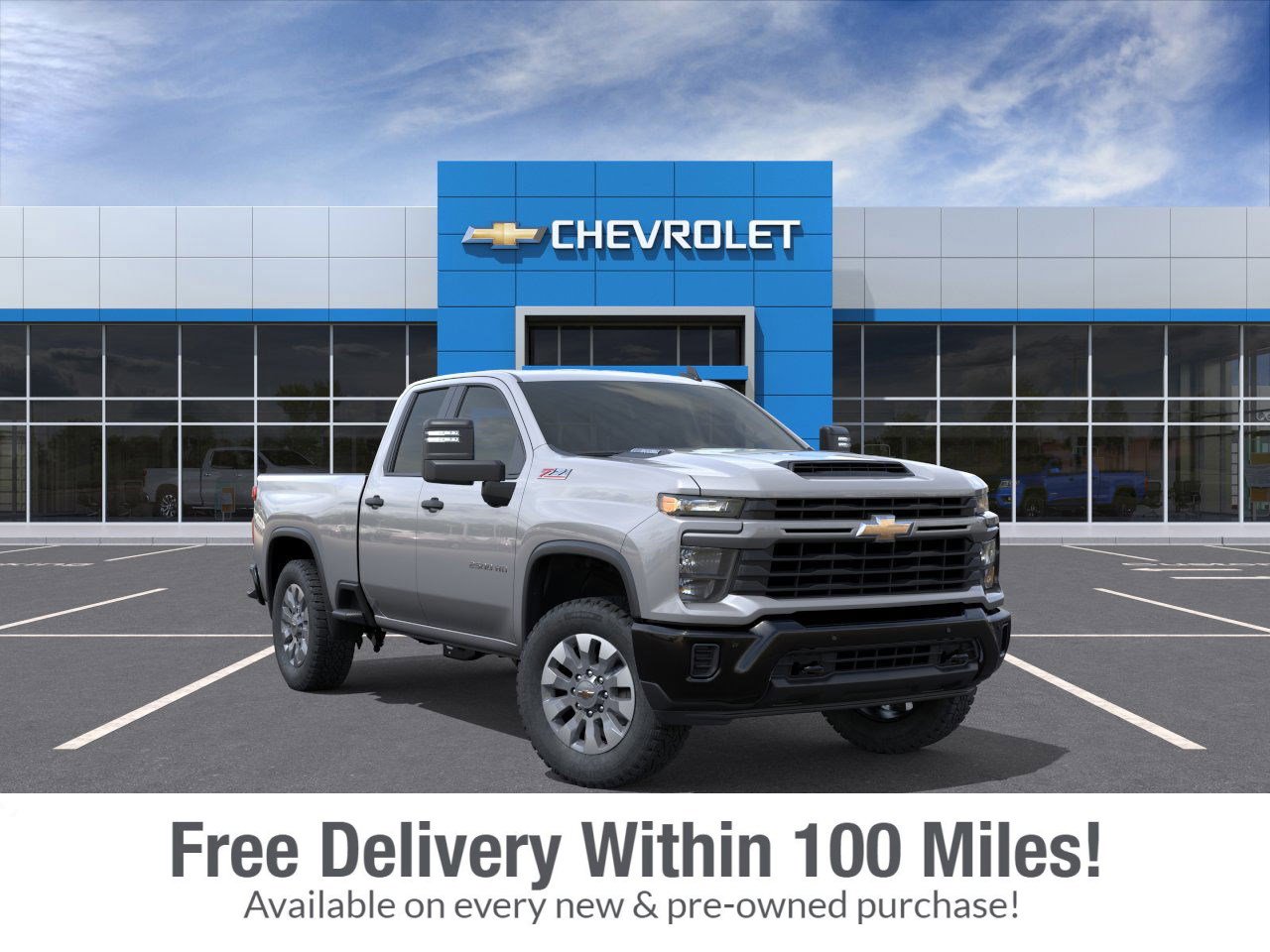New 2026 Chevrolet Silverado 2500 Custom w/ Custom Value Package