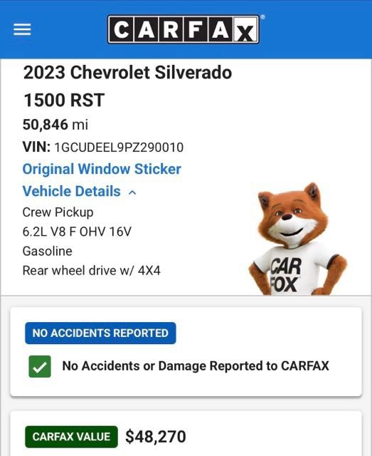 Used 2023 Chevrolet Silverado 1500 RST w/ Convenience Package II image 5