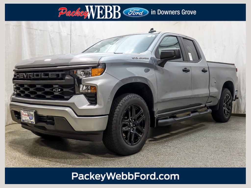 Used 2025 Chevrolet Silverado 1500 Custom w/ Turbomax Blackout Package