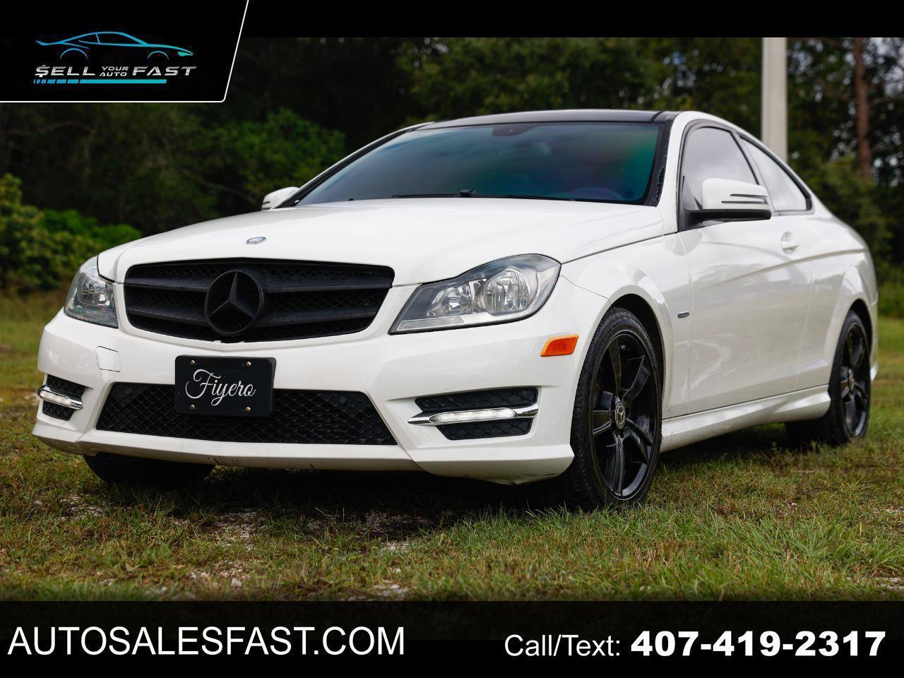 Used 2012 Mercedes-Benz C 250 Coupe w/ Premium 1 Pkg image 1