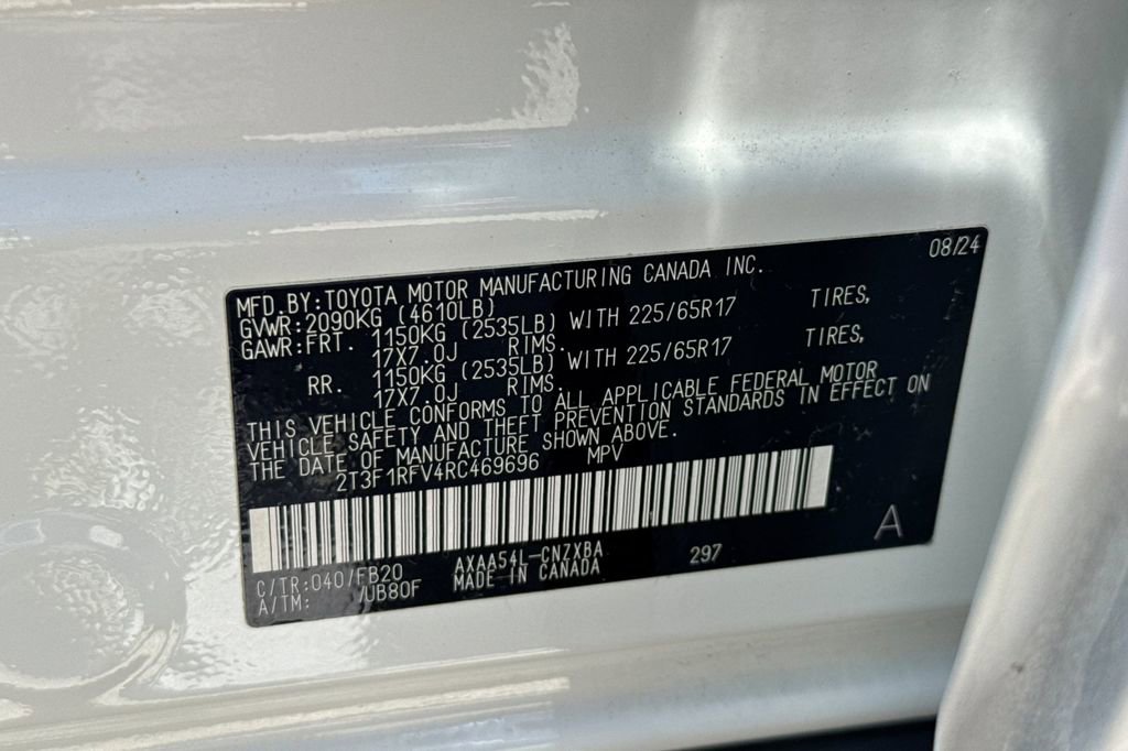 Certified 2024 Toyota RAV4 LE AWD/4WD image 27