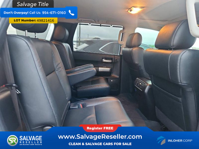 Used 2021 Toyota Sequoia Nightshade w/ Safety & Convenience Package RWD image 15
