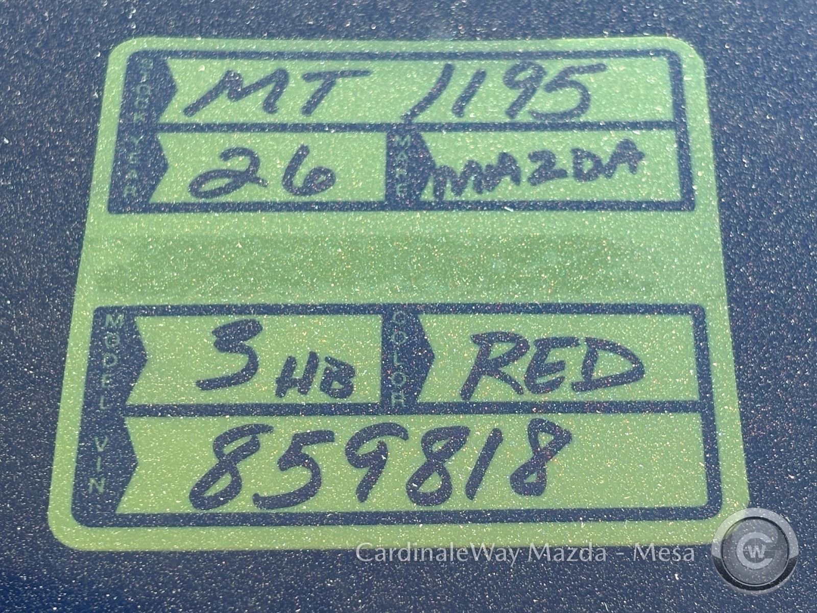 New 2026 MAZDA MAZDA3 2.5 Turbo Premium Plus w/ Appearance Package image 20