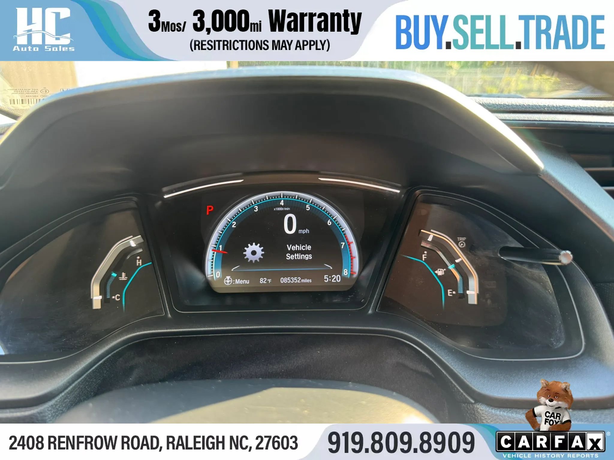 Used 2020 Honda Civic LX image 29