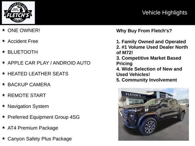 Used 2023 GMC Canyon AT4 w/ AT4 Premium Package AWD/4WD image 2
