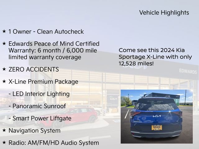 Used 2024 Kia Sportage X-Line w/ X-Line Premium Package AWD/4WD image 11