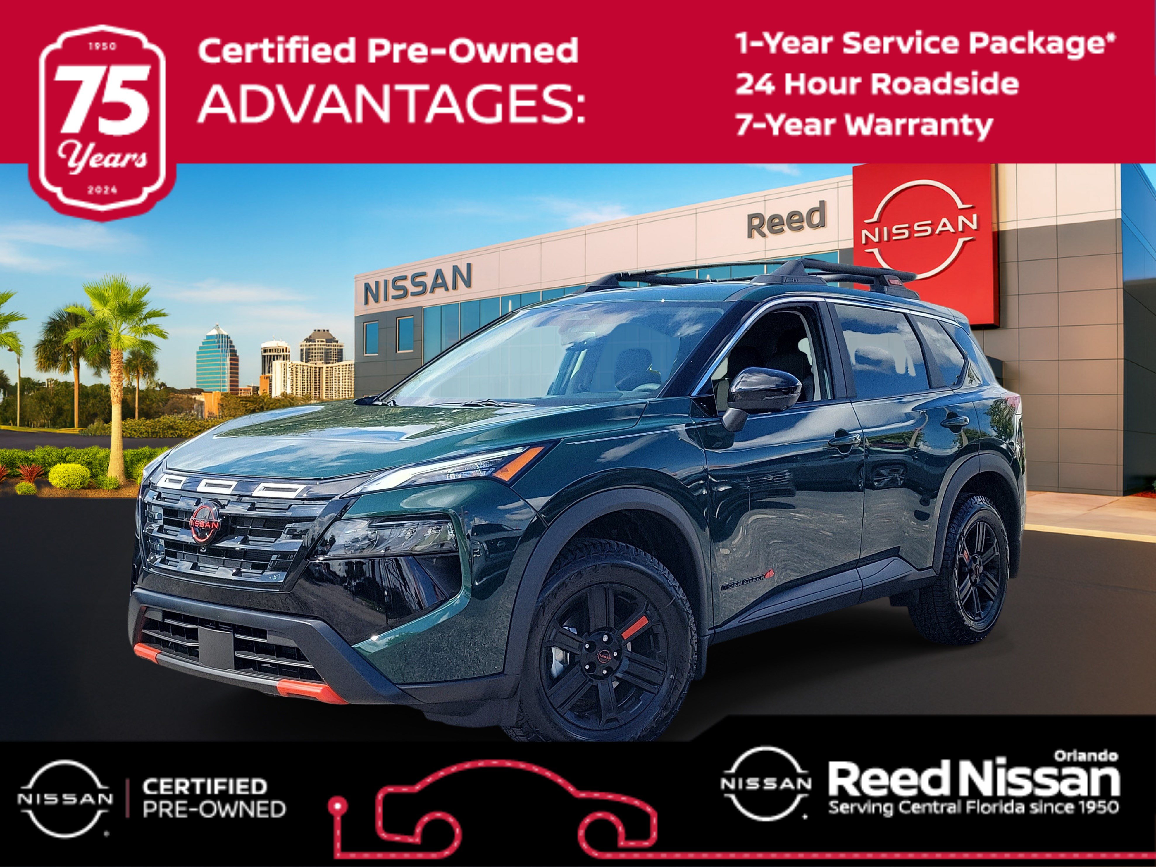 Certified 2026 Nissan Rogue SV w/ Rock Creek Premium Package