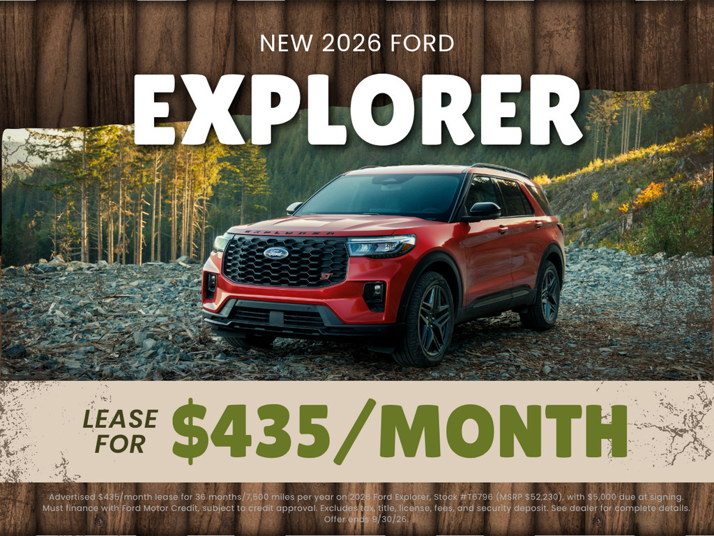 New 2026 Ford Explorer Platinum w/ LUX Leather Package AWD/4WD image 4