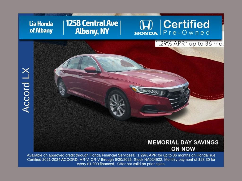 Used 2022 Honda Accord LX 360° Tour