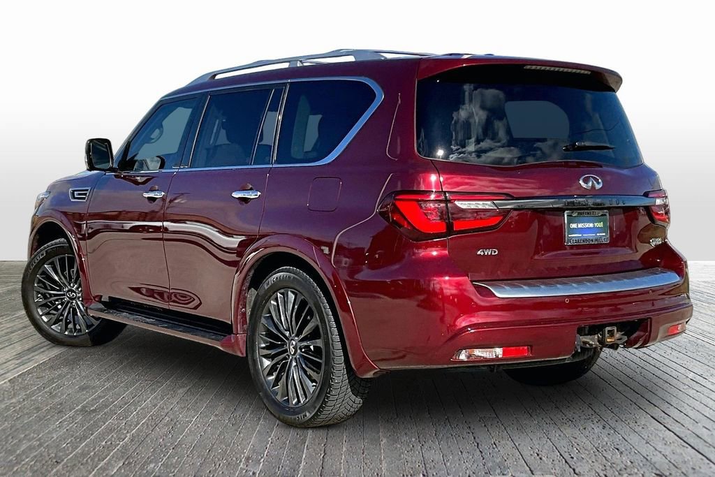 Certified 2021 INFINITI QX80 Premium Select w/ Cargo Package image 6