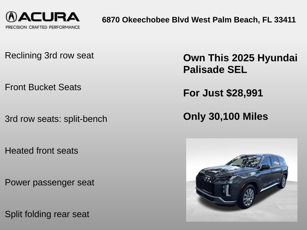 Used 2025 Hyundai Palisade SEL FWD image 12