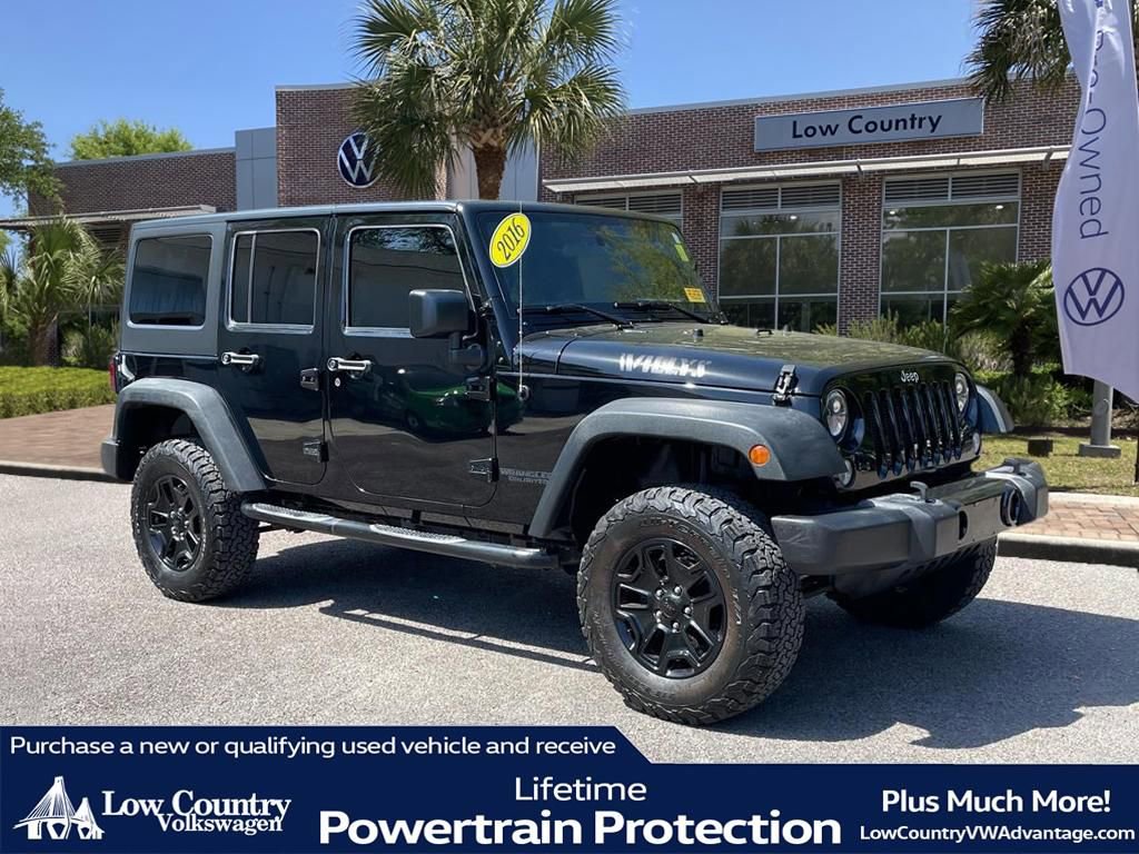 Used 2016 Jeep Wrangler Unlimited Sport