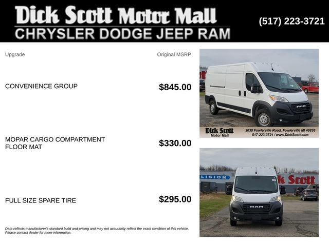 Used 2025 RAM ProMaster 2500 w/ Convenience Group FWD image 5