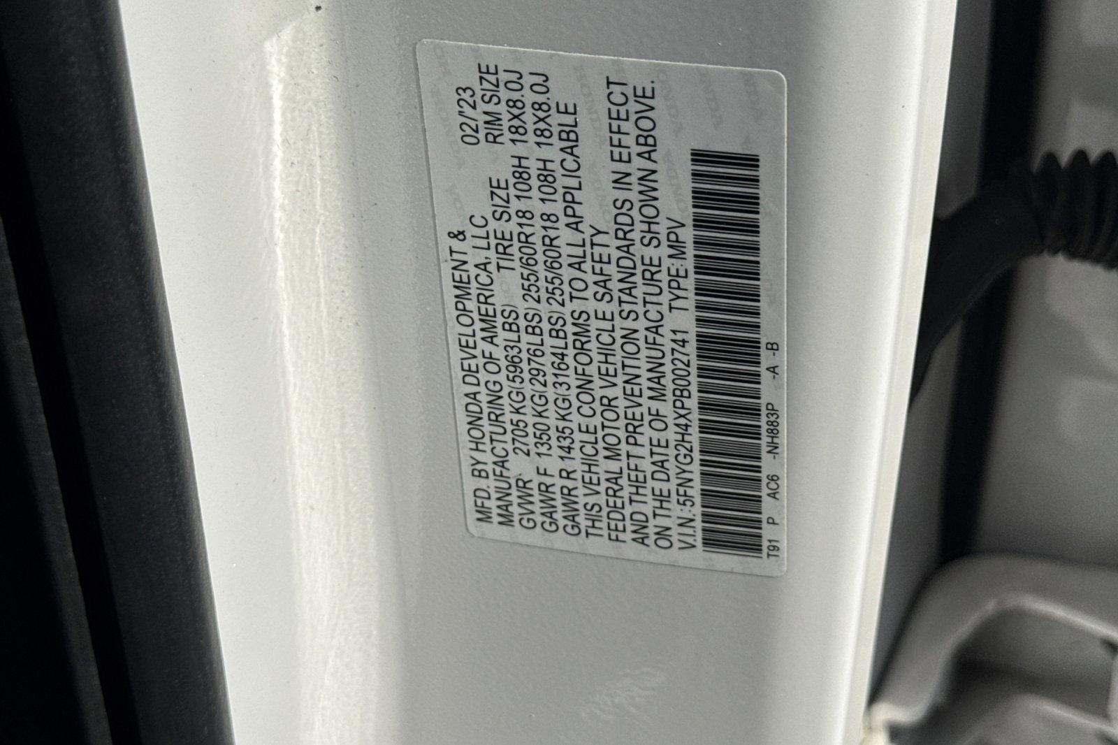 Certified 2023 Honda Pilot EX-L image 30