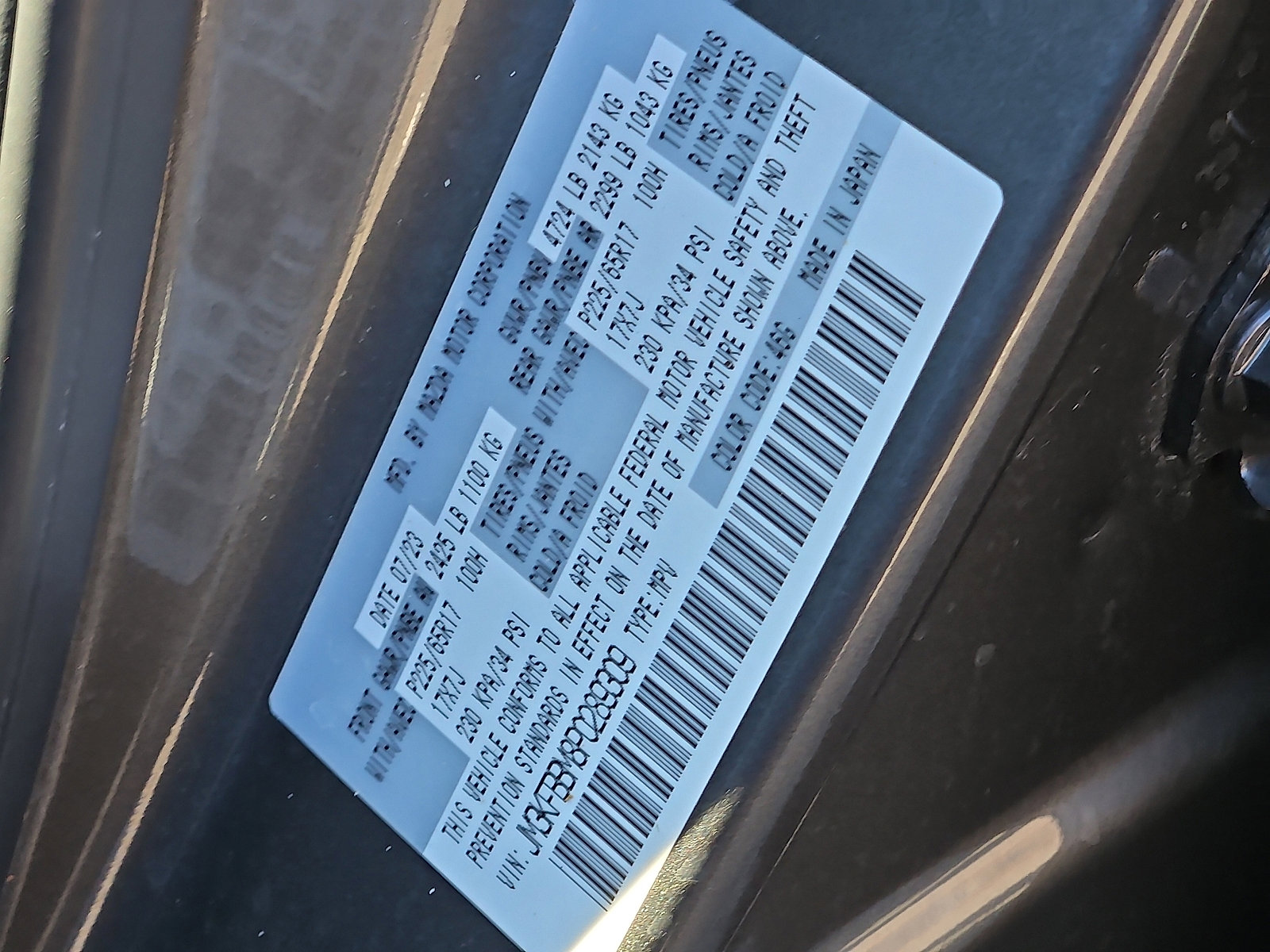 Certified 2023 MAZDA CX-5 AWD 2.5 S w/ Select Package image 27