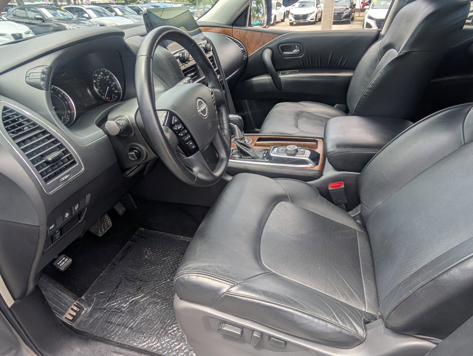 Certified 2023 Nissan Armada SL w/ Captain's Chairs Package RWD image 10