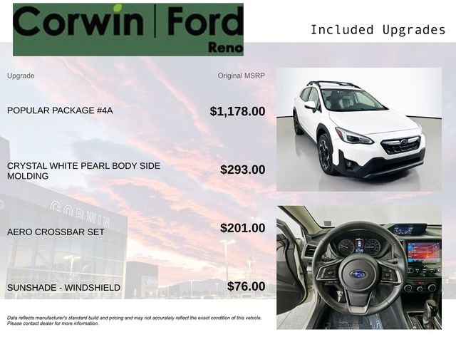 Used 2022 Subaru Crosstrek 2.5i Limited w/ Popular Package #4A AWD/4WD image 3