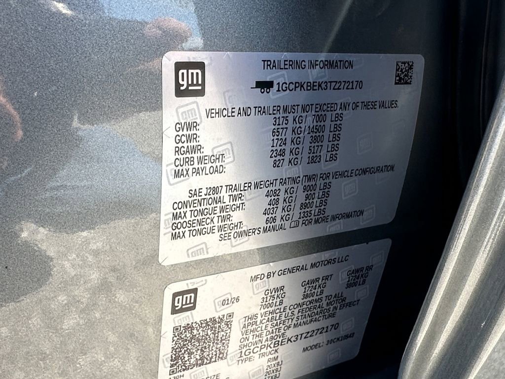 New 2026 Chevrolet Silverado 1500 Custom image 17