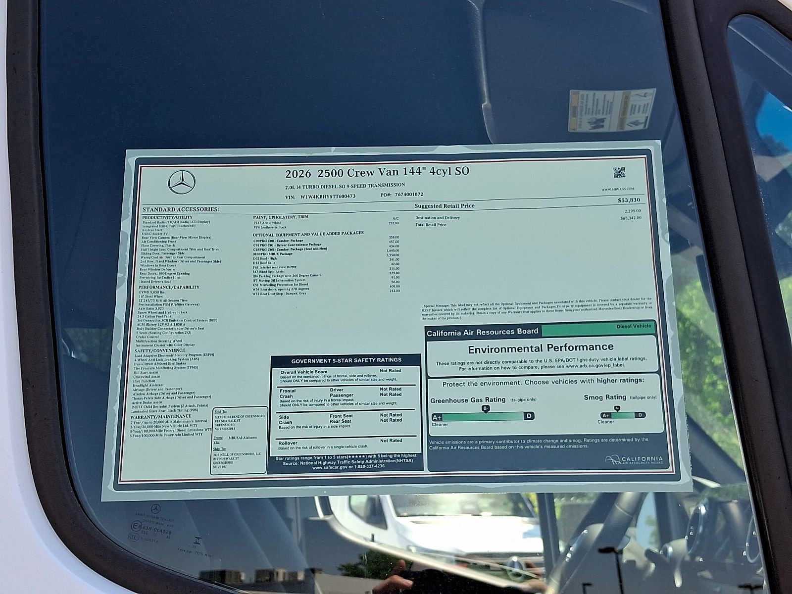 New 2026 Mercedes-Benz Sprinter 2500 image 17