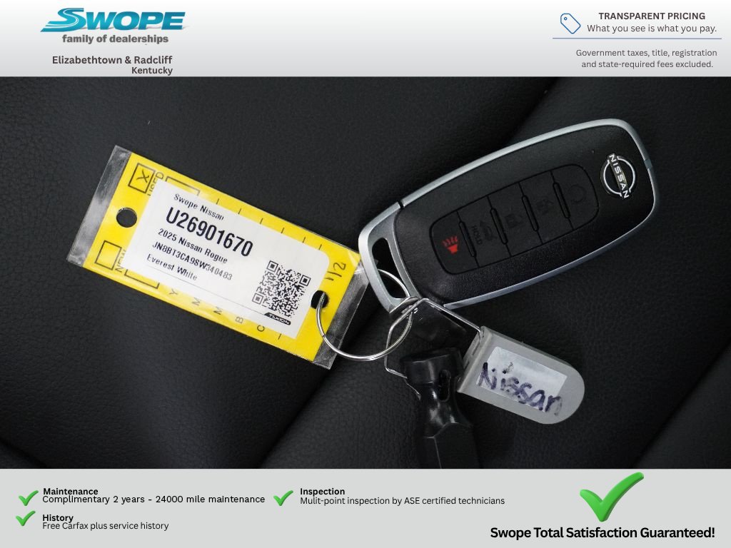 Used 2025 Nissan Rogue SL w/ Tech Package FWD image 32