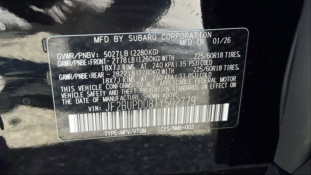 New 2026 Subaru Outback Limited image 31